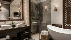 salle de bains de luxe nizuc resort cancun hôtel