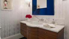 encadrement design miroir salle de bains