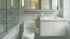 salle de bain traditionnel marbre