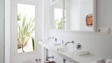 Salle de bains simple et petite