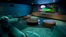 salle de cinéma privée domestique