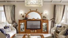 intérieur décoration style design bateau bois