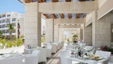 Terrasse vue mer hotel luxe vacances Cancun Mexique