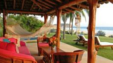 terrasse plage exotique