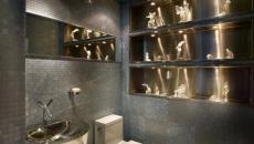 design décoration toilettes contemporaines luxe