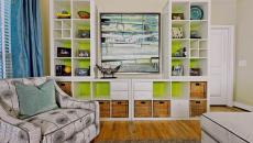 Touches de déco salon en citron vert lime