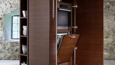 cuisine kitchenette compacte multifonctionnelle