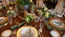 table de Noël déco vaisselle thématique