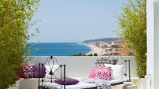 terrasse exotique villa de luxe